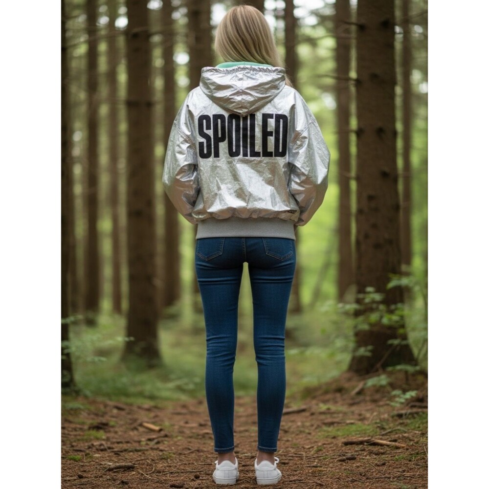 Jeremy Scott x SpoiledChild reversible hoodie Large